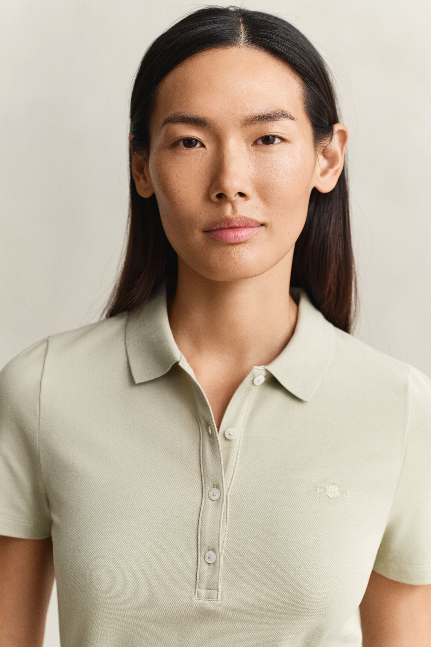 Slim Fit Archive Shield Piqu&eacute; Poloshirt