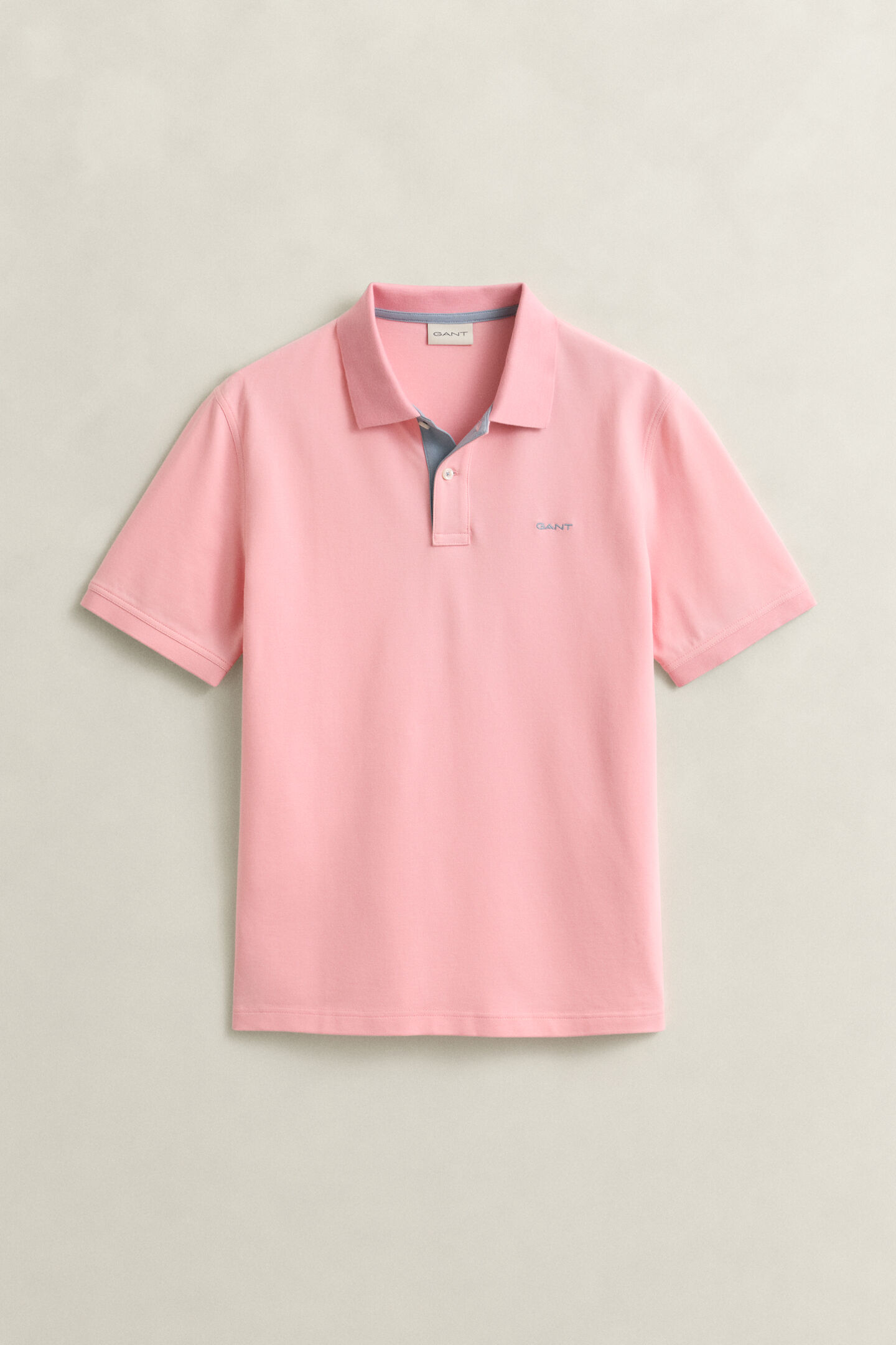 Kontrast Piqu&eacute; Poloshirt