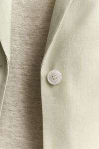 Stretch-Blazer aus Leinen