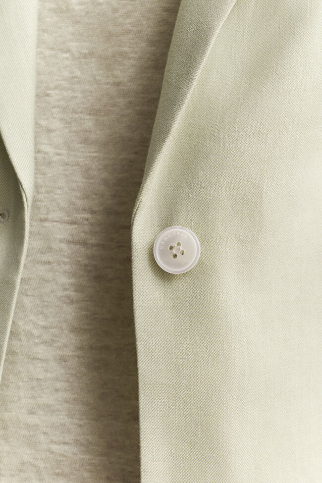 Stretch-Blazer aus Leinen