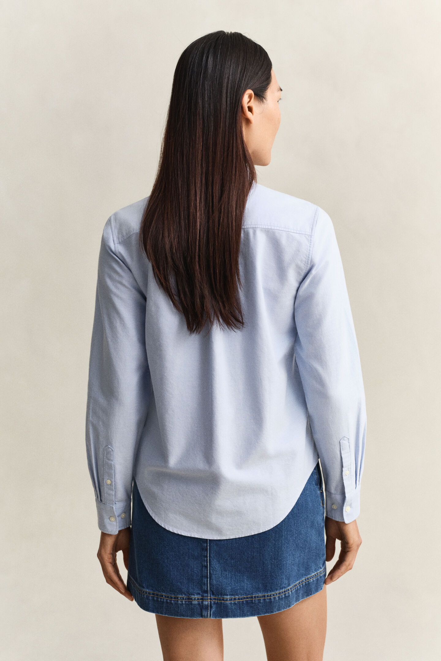 Regular Fit Classic Oxford-Bluse