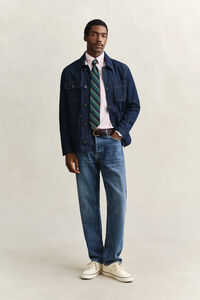 Banker Stripe Classic Oxford-Hemd