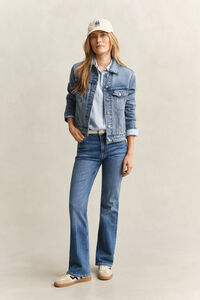 Regular Fit Leinen Bluse