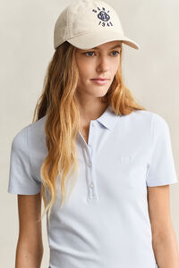 Slim Fit Archive Shield Piqu&eacute; Poloshirt