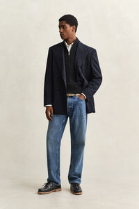 Zopfstrick Troyer aus Baumwolle