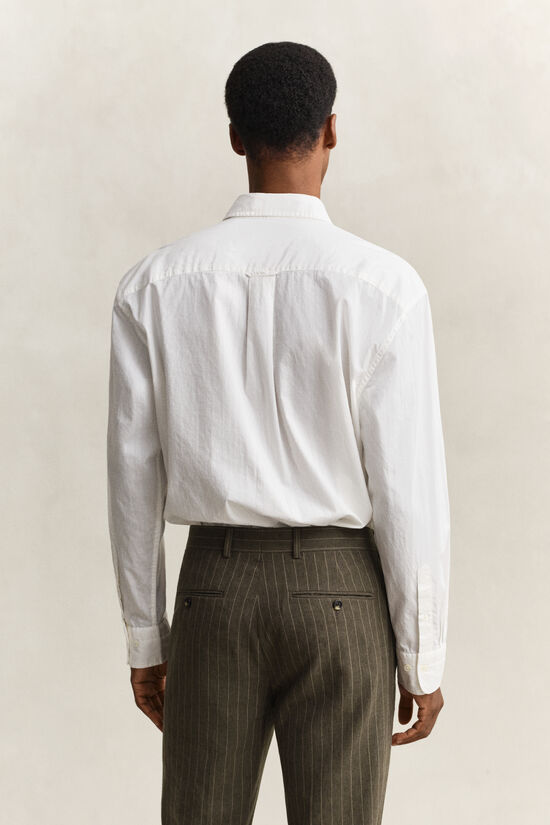 Relaxed Fit Dobby Stripe Hemd