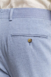 Anzughose aus Leinenmix