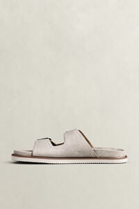 Fairfro Sandale aus Veloursleder