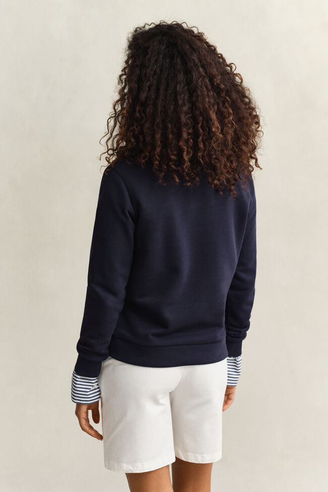 Tonal Shield Rundhals-Sweatshirt