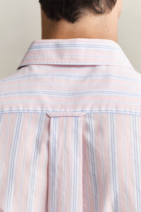 Regular Fit Hemd mit Dobby-Streifen