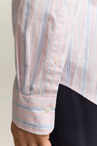 Regular Fit Hemd mit Dobby-Streifen