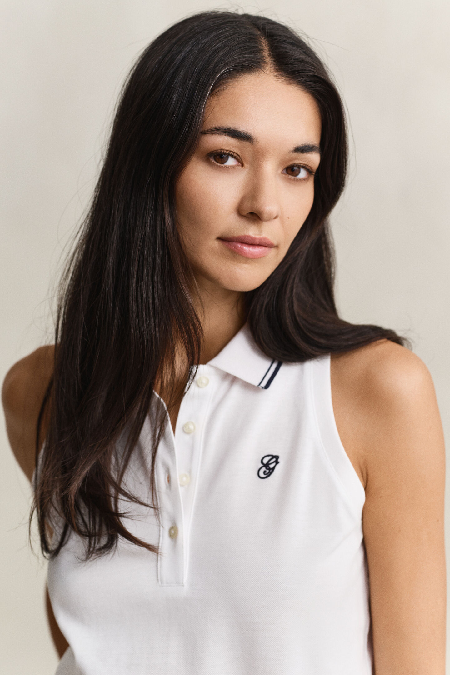 &Auml;rmelloses Piqu&eacute;-Poloshirt