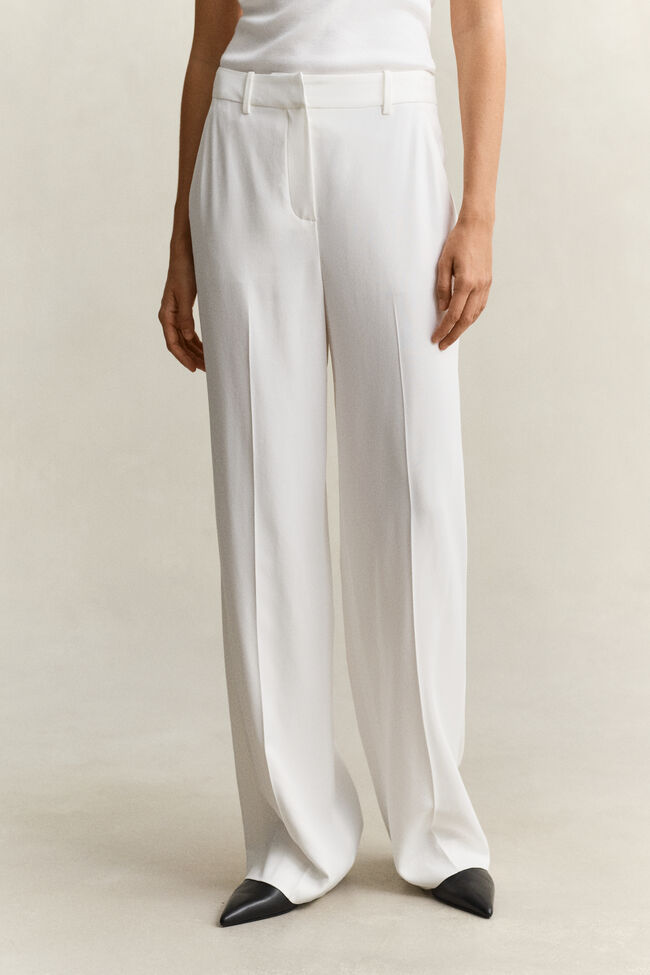 Formelle Hose aus Cr&ecirc;pe